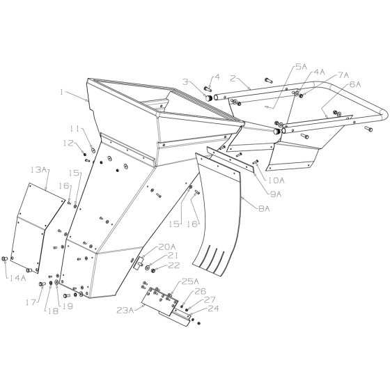 Chute Assembly for Masport