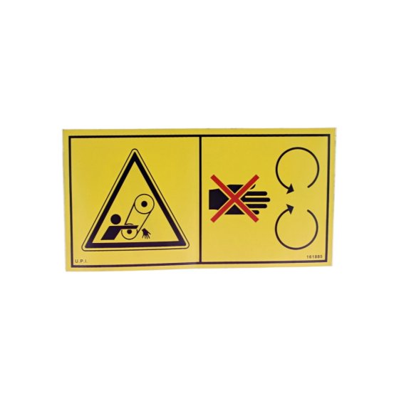 Warning Decal for Kubota Machines - OEM No. 70050 94584