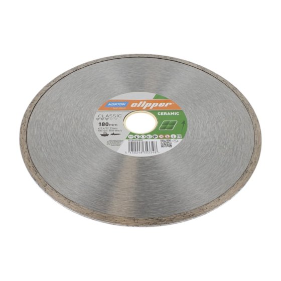 Norton Clipper Classic Ceramic Diamond Saw Blade 180 x 22,23/25,4 mm - 70184626828