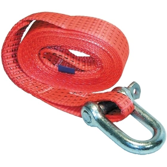 Tow Line with Yoke & Shackle 5 Ton Capacity 4.5m for Vehicle Recovery