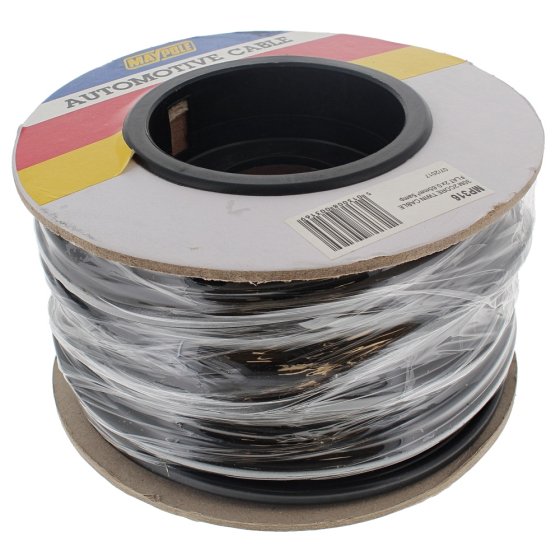 5Amp Flat Cable 2 Core Twin x 0.65mm Cable Length 30M Twin Cable Flat
