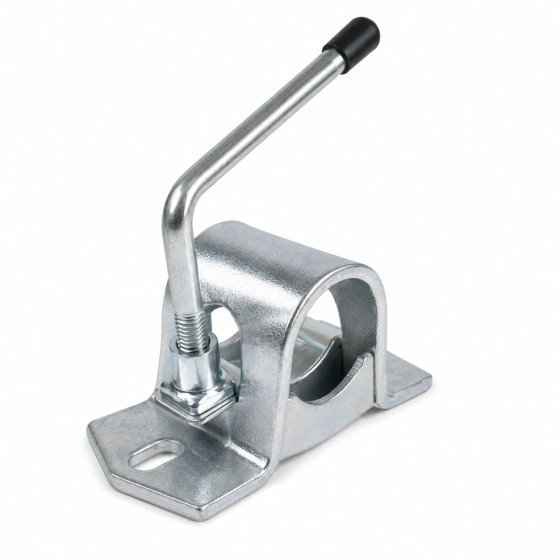 48mm Split Jockey Wheel Clamp, 115-125mm Centres, M12, Pressed Steel