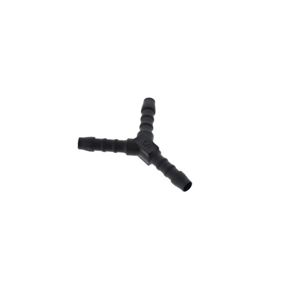 Black 5mm Plastic Y-Piece Hose Joiner/Pipe Connector