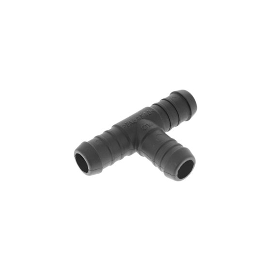 Black 16mm Plastic T-Piece Hose Joiner/Pipe Connector