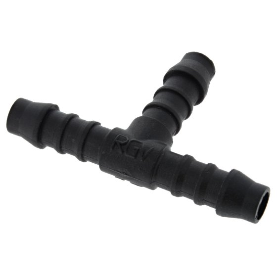 8mm Plastic Equal Tee Piece Hose/Pipe Connector