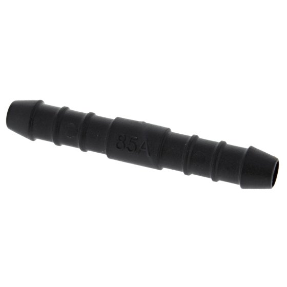 8mm Plastic Straight Piece Hose/Pipe Connector