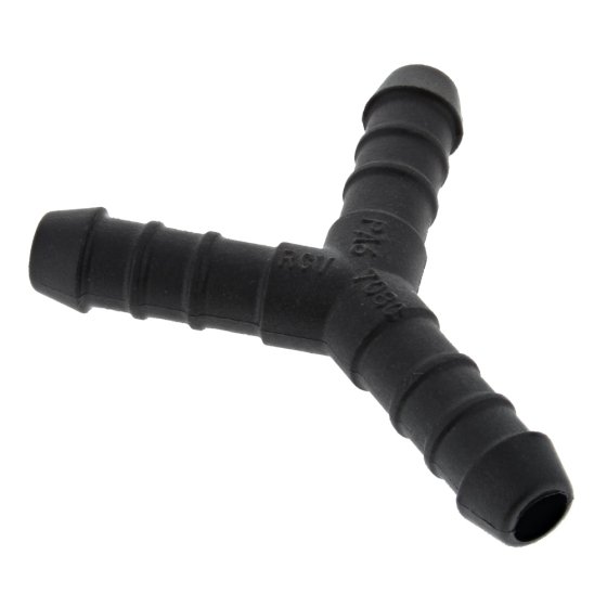 Hose Connector Y Shaped 10mm Plastic for Plumbing and Irrigation Systems