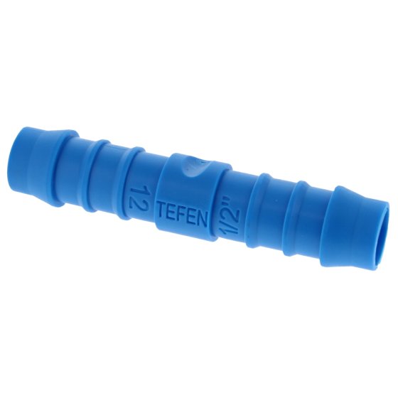12mm Plastic Straight Hose Joiner/Pipe Connector