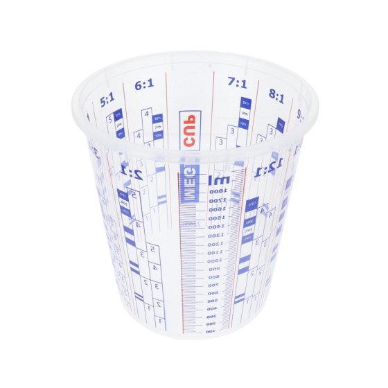 Polypropylene Paint Mixing Cup 2000ML