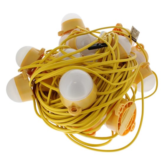 100W LED Encapsulated Festoon String Lights 50m