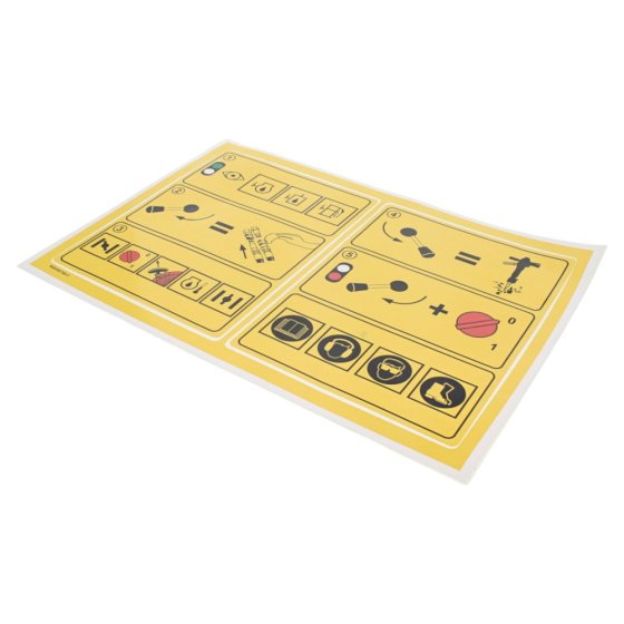 Decal for Belle Major 20-140X, Midi 20-140 Power Packs - OEM No. 800/99758