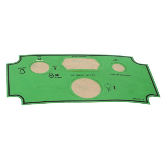 Dash Decal for Terex MBR71 Roller - OEM No. 8002 2012