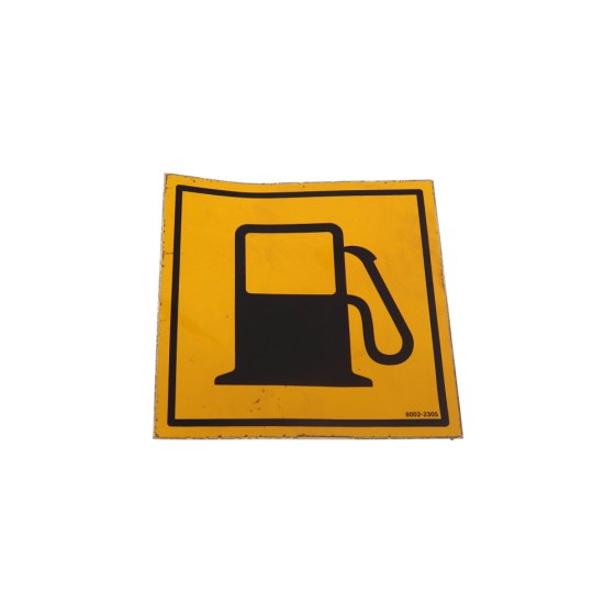 Decal - Diesel for Terex Machines - OEM No. 8002 2305