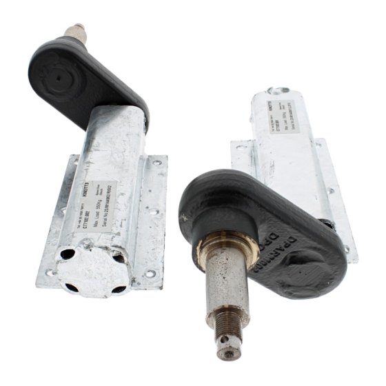 Suspension Units 4 Stud, 4 PCD - 500kg / 10cwt Capacity OEM No. 800128