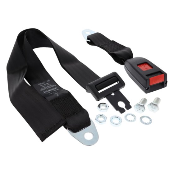 Lap Seat Belt Standard Two Point for Cars and Trucks - Replaces Worn Belts