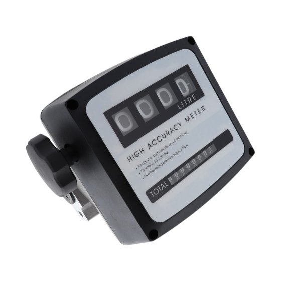 Diesel Fuel Flow Meter 1" BSP Inlet/Outlet with 3 Figure Display