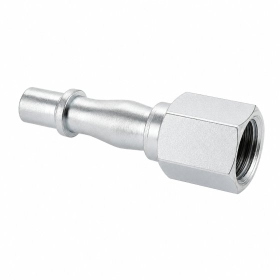1/4" BSP Female Parallel Adaptor for PCL Airflow & Vertex Couplings Steel