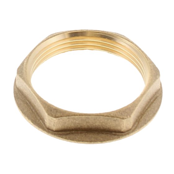 1.1/2" BSPP Fem Flanged Backnut Brass - 812 415