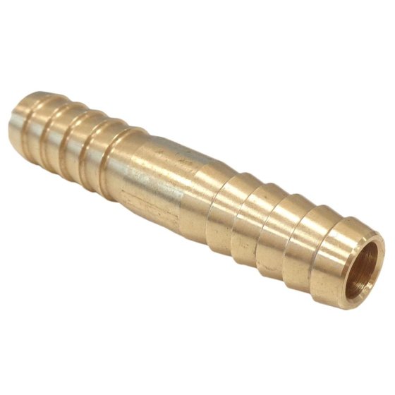 Brass Tube Hose Joiner - to suit 3/8" Bore Hose