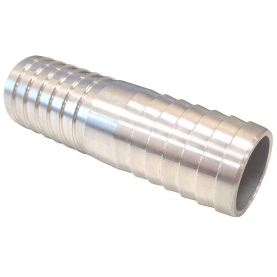 Aluminium Tube Hose Joiner to suit 1 1/4" Bore Hose