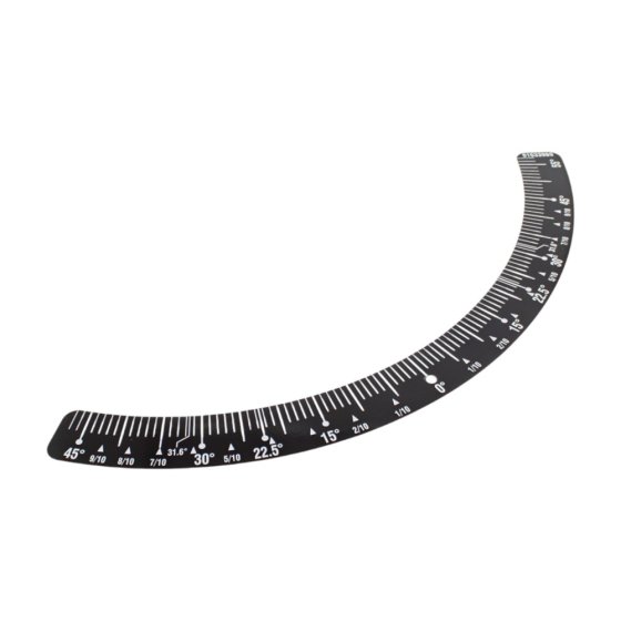 Mitre Scale Plate for Makita DLS713, DLS714DC Mitre Saws - OEM No. 816339-9