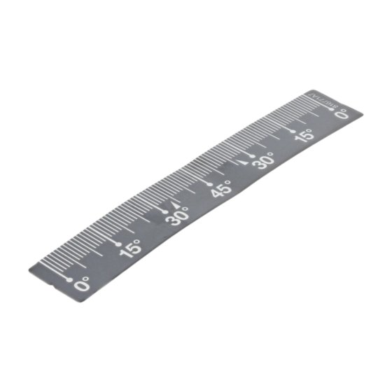 Bevel Scale Label for Makita LS1013 Compound Mitre Saw - OEM No. 816771-7