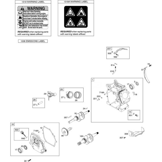 Camshaft & Crankshaft Assembly