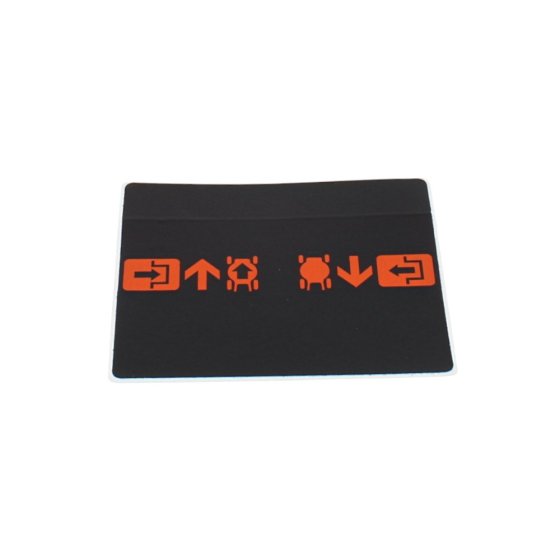 Decal for Honda HRX426 QX, HRX476 HX Mower, HRX476 SX Mowers- 87512-VK8-750