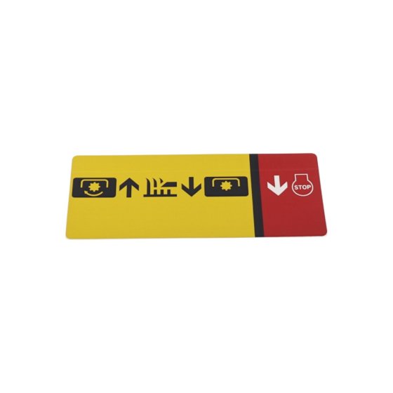 Blade Control Mark for Honda HRG415 PDE, HRG415 SD Mowers - 87588 VH3 000