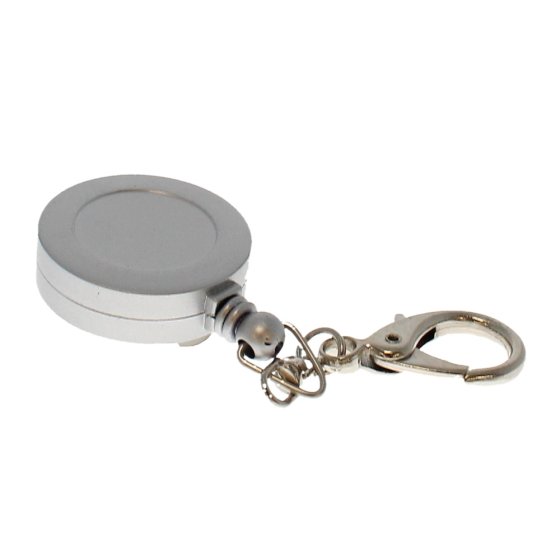 Retractable Lanyard 34” Length Light-Weight Round c/w Belt Clip Multi Use