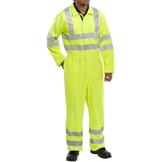 Hi-Vis Fire Retardant Boiler-suit