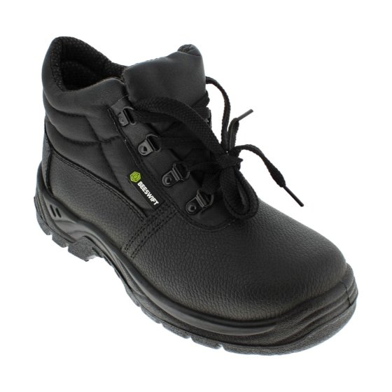 Click 4 D-Ring Boot Leather Upper 200 Joule Steel Toe Cap Black Size 05