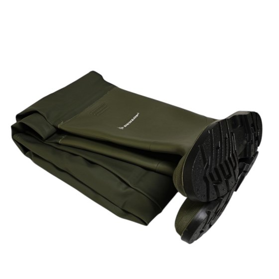 Waterproof Chest Wading Pants for Agricultural Use – Durable Green Size 07