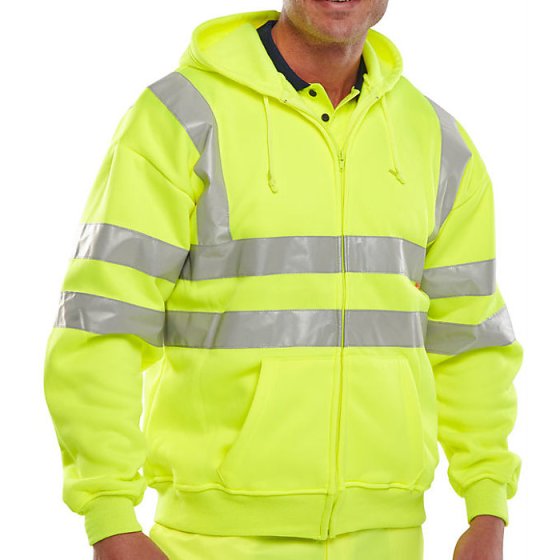 HI-Vis Hooded Sweatshirt