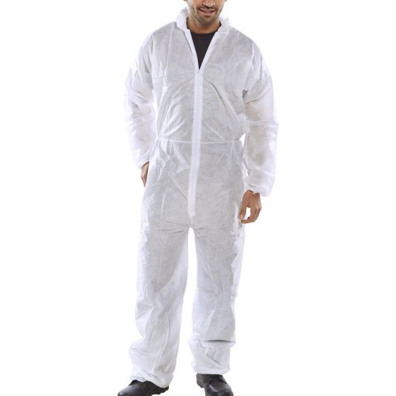 White Disposable Boiler-suit