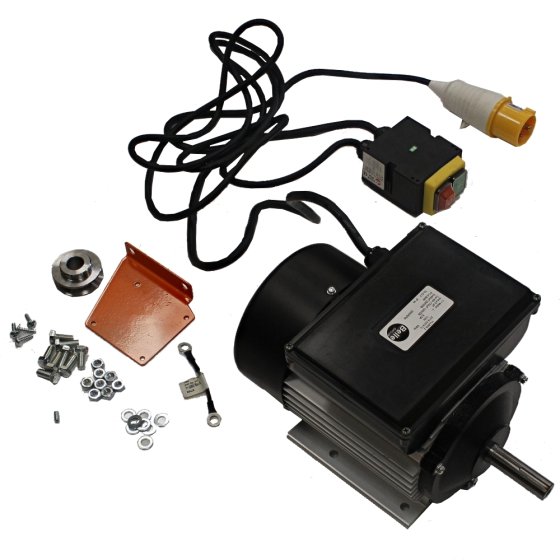 Motor c/w Pulley 110V-50HZ Fits Belle Maxi 140 Mixer - 902/14300