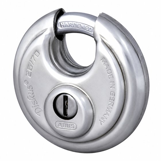 70mm Diskus Padlock for High Security - ABUS 26/70 with 2 Keys