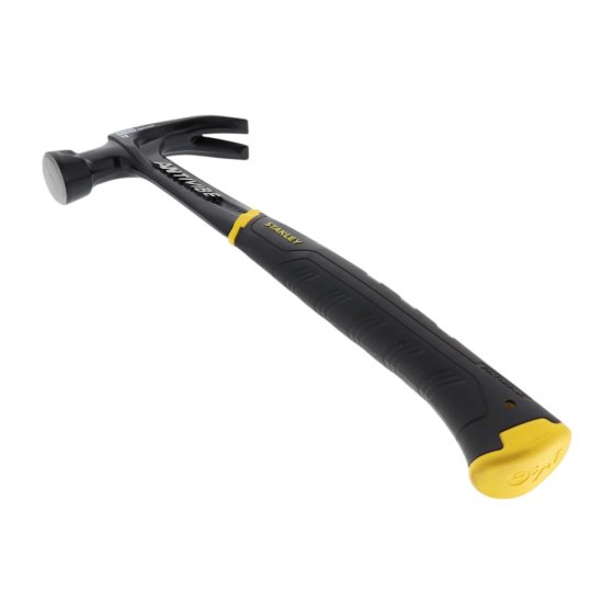 FatMax Antivibe All Steel Curved Claw Hammer 450g (16oz) - Stanley FMHT1-51275