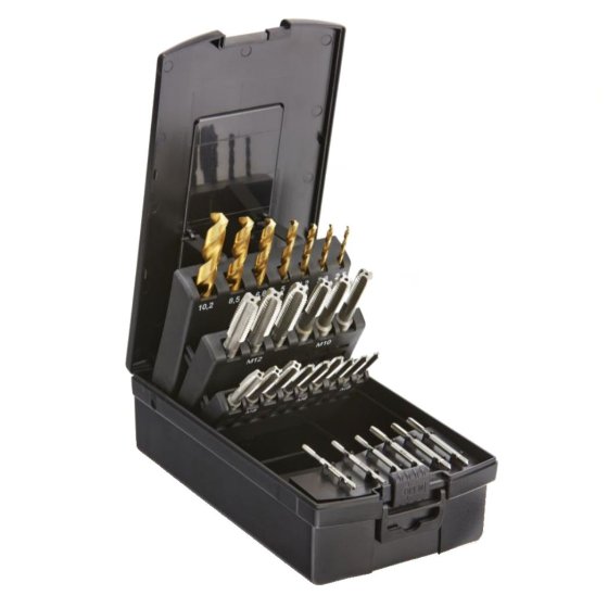 Volkel M3-M12 Tap Index Set with Tapping Size Drills