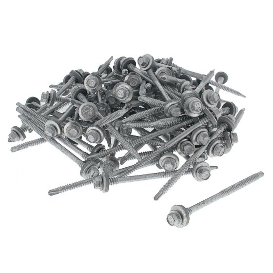 Hex Self-Drilling Composite Panel Screws, Size: 5.5x95, Pack of 100