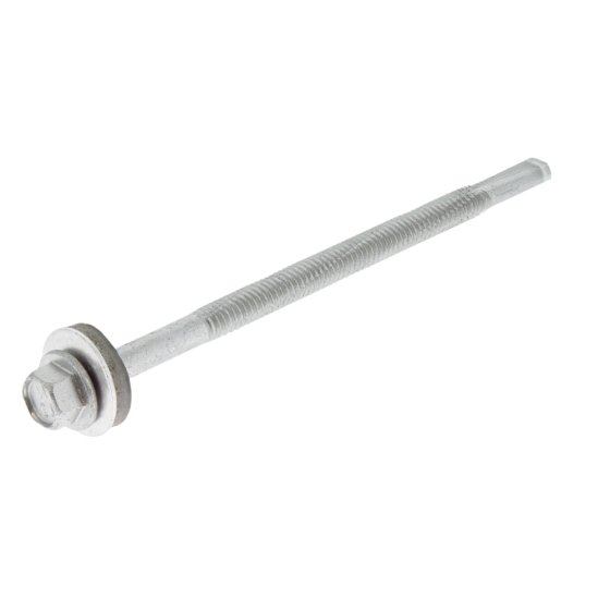 Hexagon Head Self Drilling Screws - Size: 5.5x100 (12mm Thick) - Pack of 100