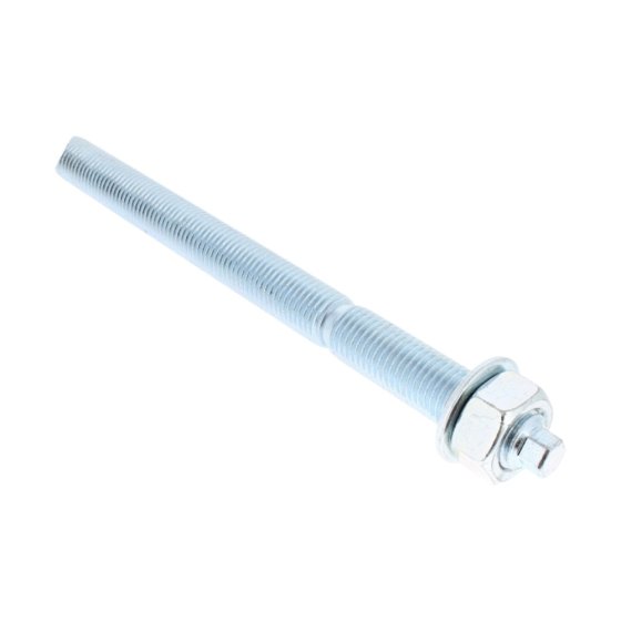 Zinc Galvanised M20 x 270 Chemical Anchor Stud -Supplied w/ Nut & Washer