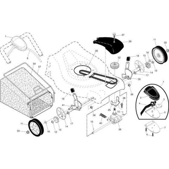 Drive for Husqvarna 944.36893