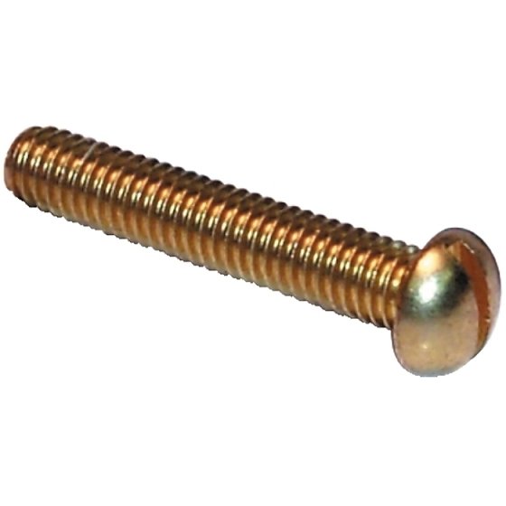 Brass Screws Size: 2BAx1"