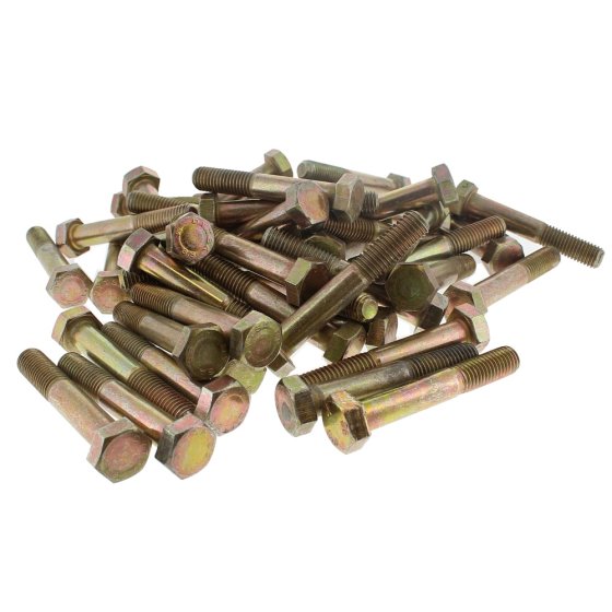 M12 X 75mm HT Bolts - (Pack of 50) - Zinc Plated