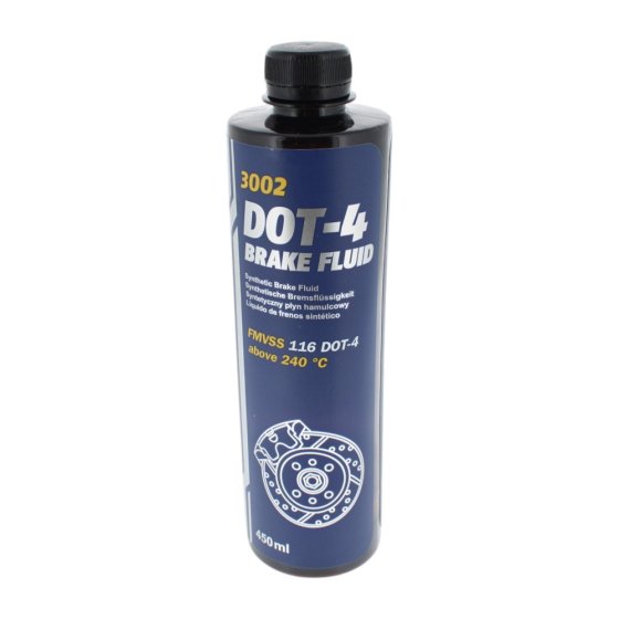 Opticare DOT4 Brake & Clutch Fluid, Premium Specification Formula - 500ml