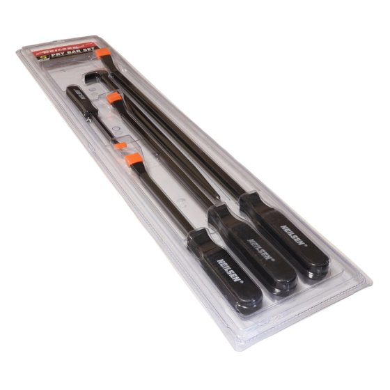 5 Piece Pry Bar Set 200 - 600mm Drop Forged & Hardened