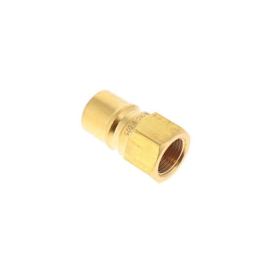 180 Bar Brass ISO B Coupling Male 3/8" Thread Size, Corrosion Resistant