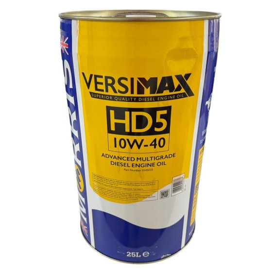Morris 10W40 Versimax HD5 Engine Oil - 25 Litre