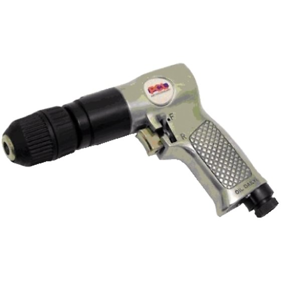 Reversible Air Drill 3/8" 2500 RPM for Workshop Use